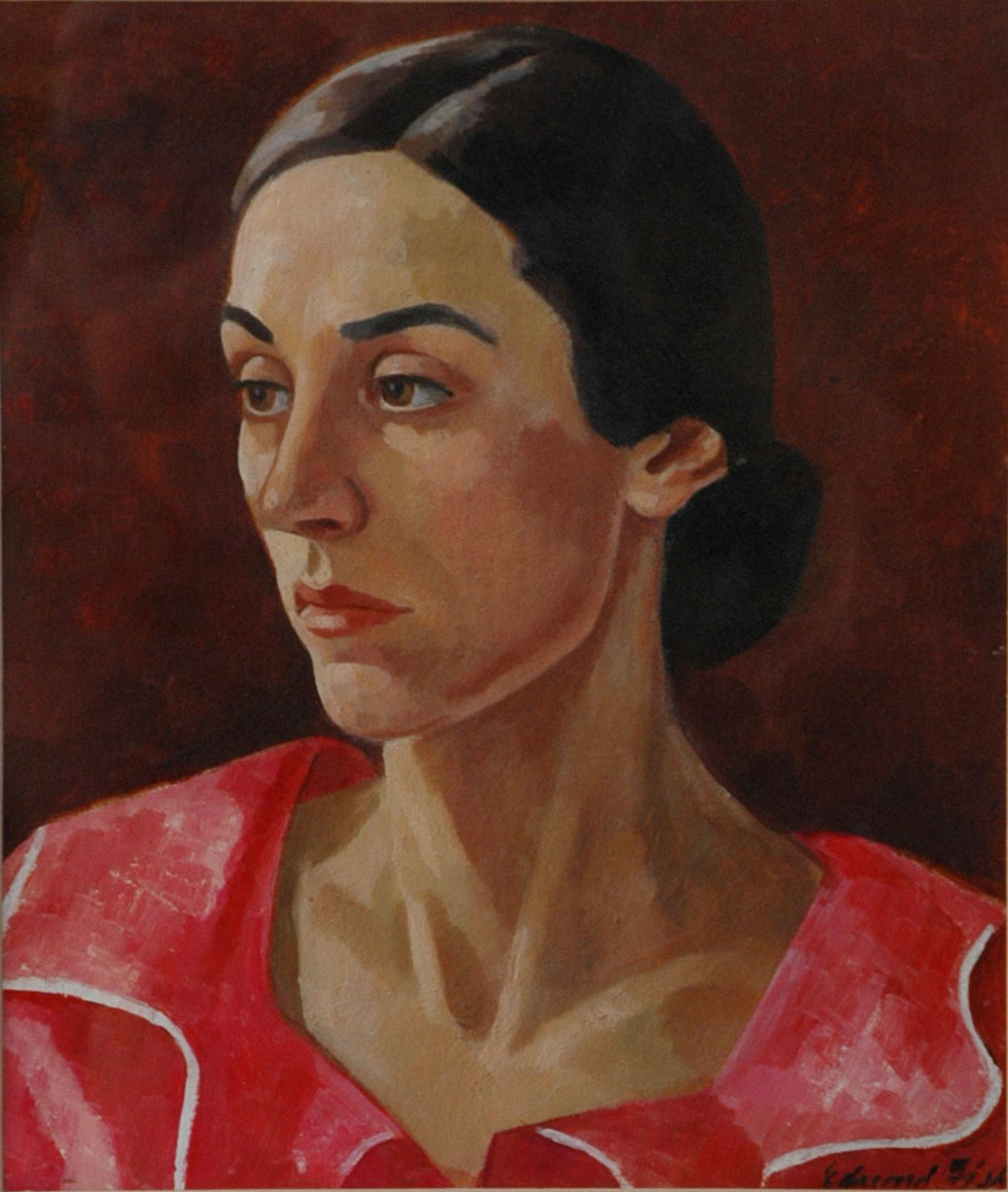 Portrait of Lucy - by Edward Fisk